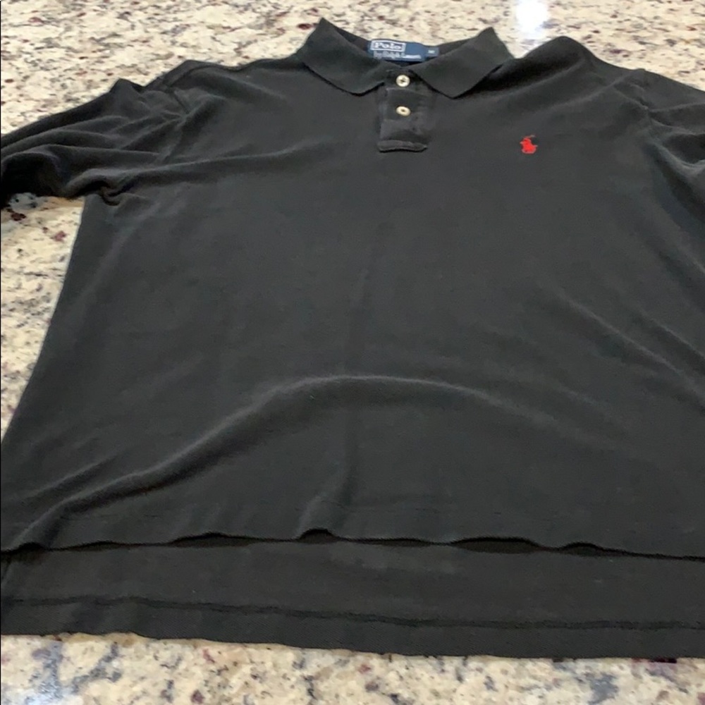 Polo Ralph Lauren Long Sleeve Mesh Polo